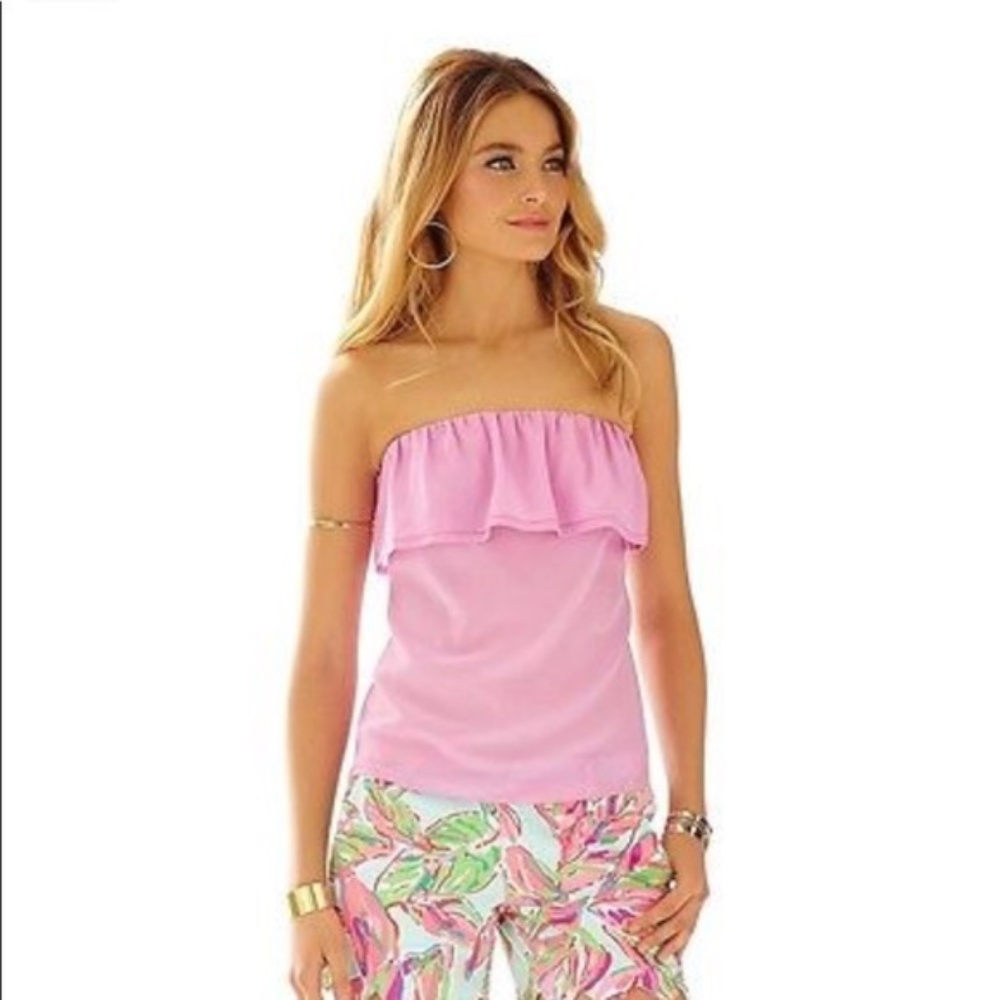 Lilly Pulitzer Light Pink Ginny Top